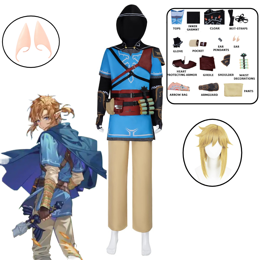 Party Games Kids And Adults - Costume Cosplay Link dal Gioco Tears