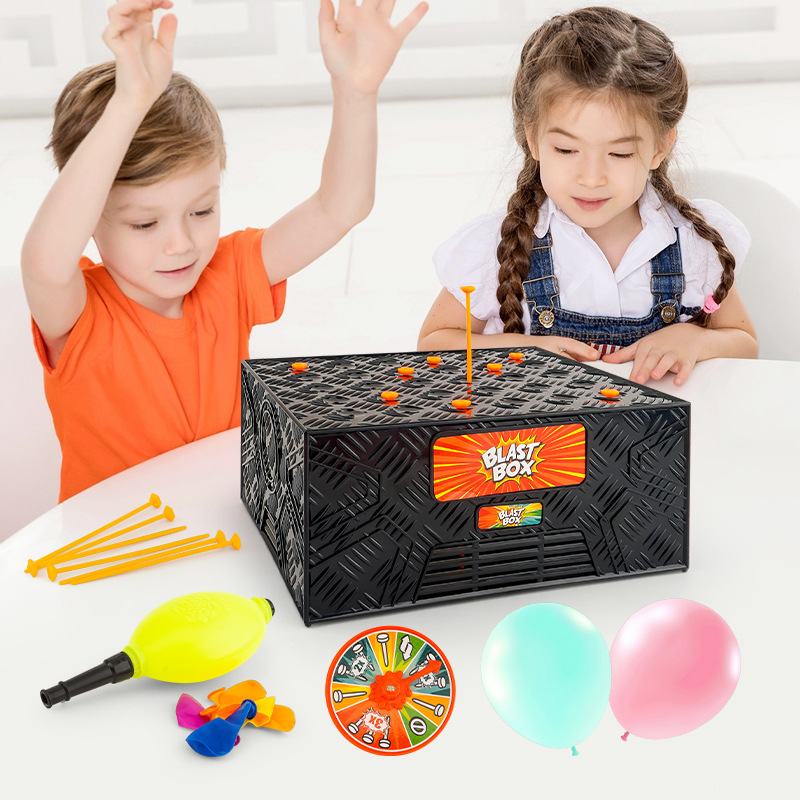 Party Games Juegos De Mesa - Gioco di spremere palloncini Blast Box