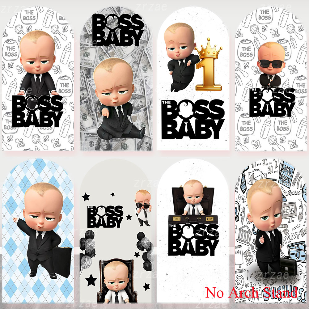 Party Games Baby Shower - Copertura ad Arco 'Boss Baby' per