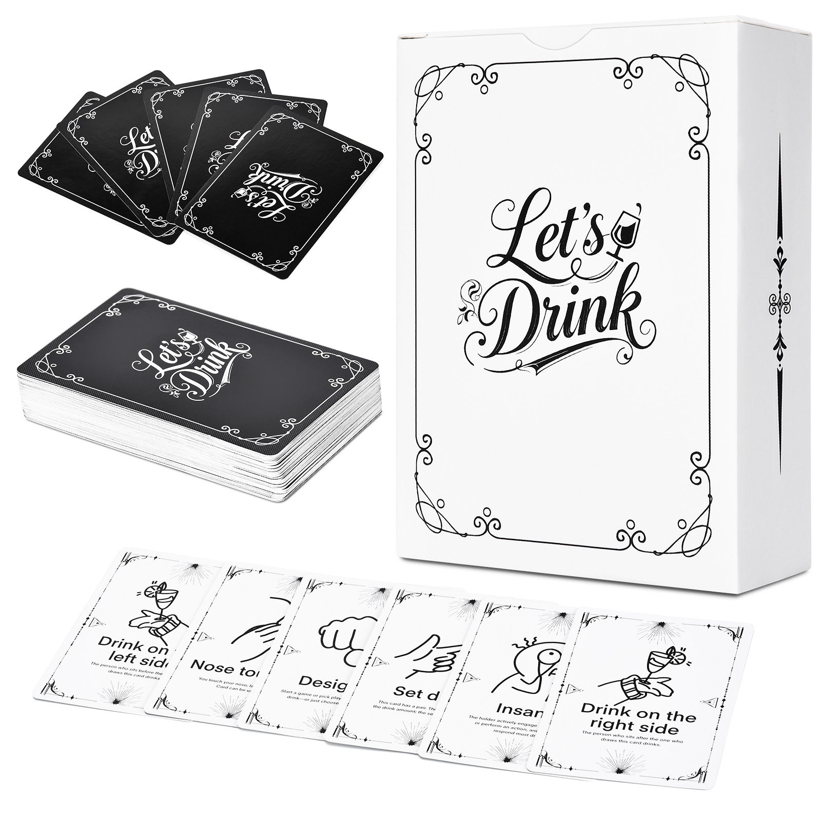 Party Games Adult Birthday - Carte da gioco per adulti –