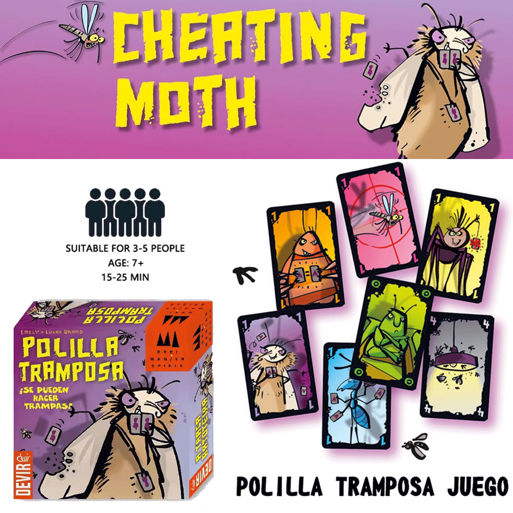 Party Games Juegos De Mesa - Polilla Tramposa Giochi da tavolo The