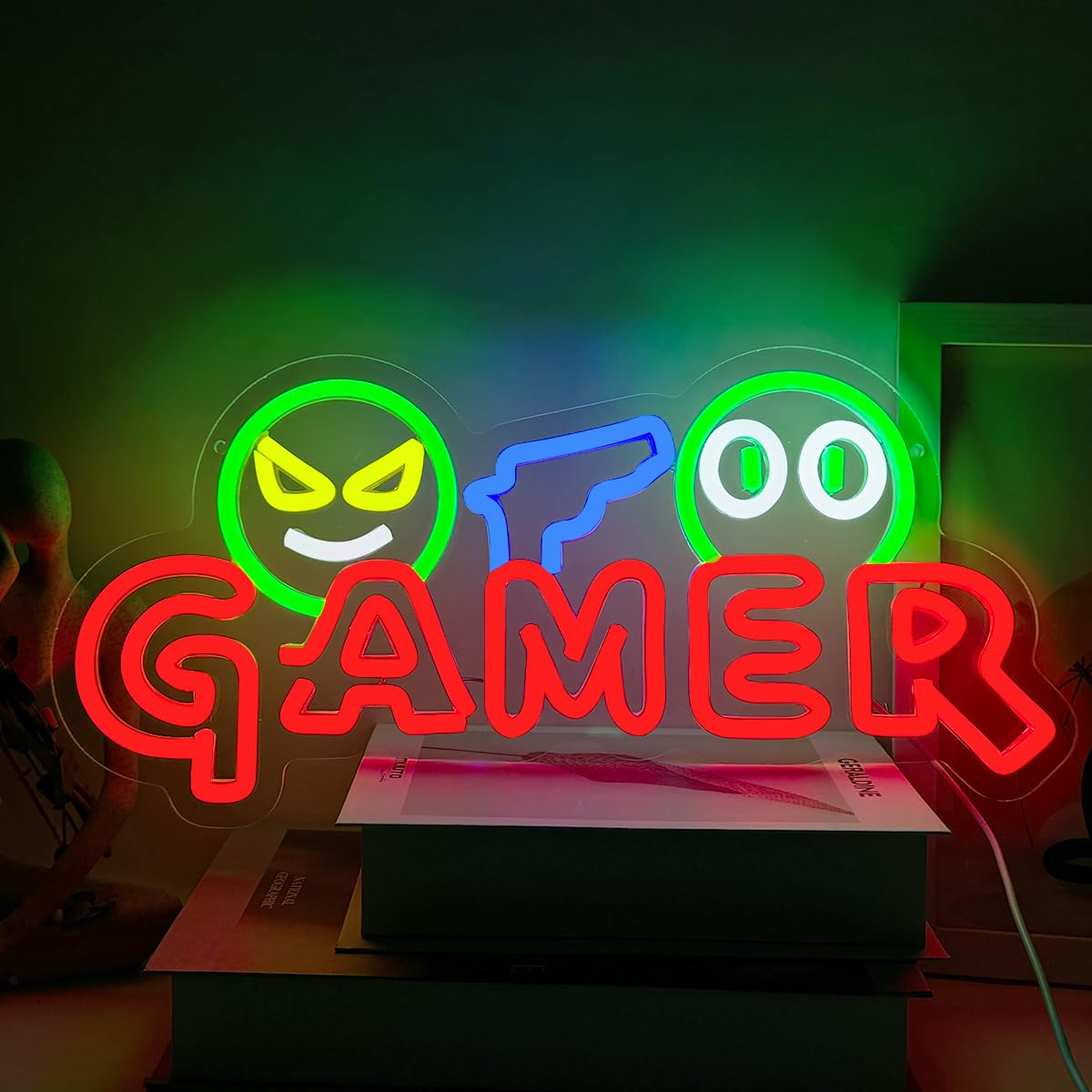 Insegna al Neon LED per Gamer, - Party Games Baby Shower recensione e prezzo