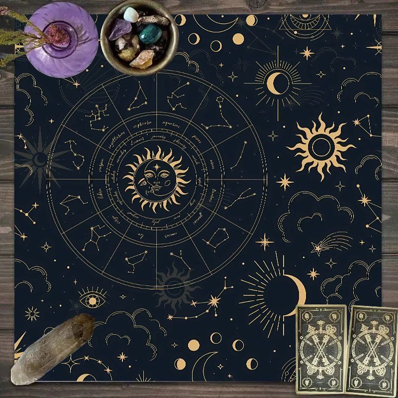 Telo per Tarocchi con Motivo Z - Zodiac Party Games recensione e prezzo