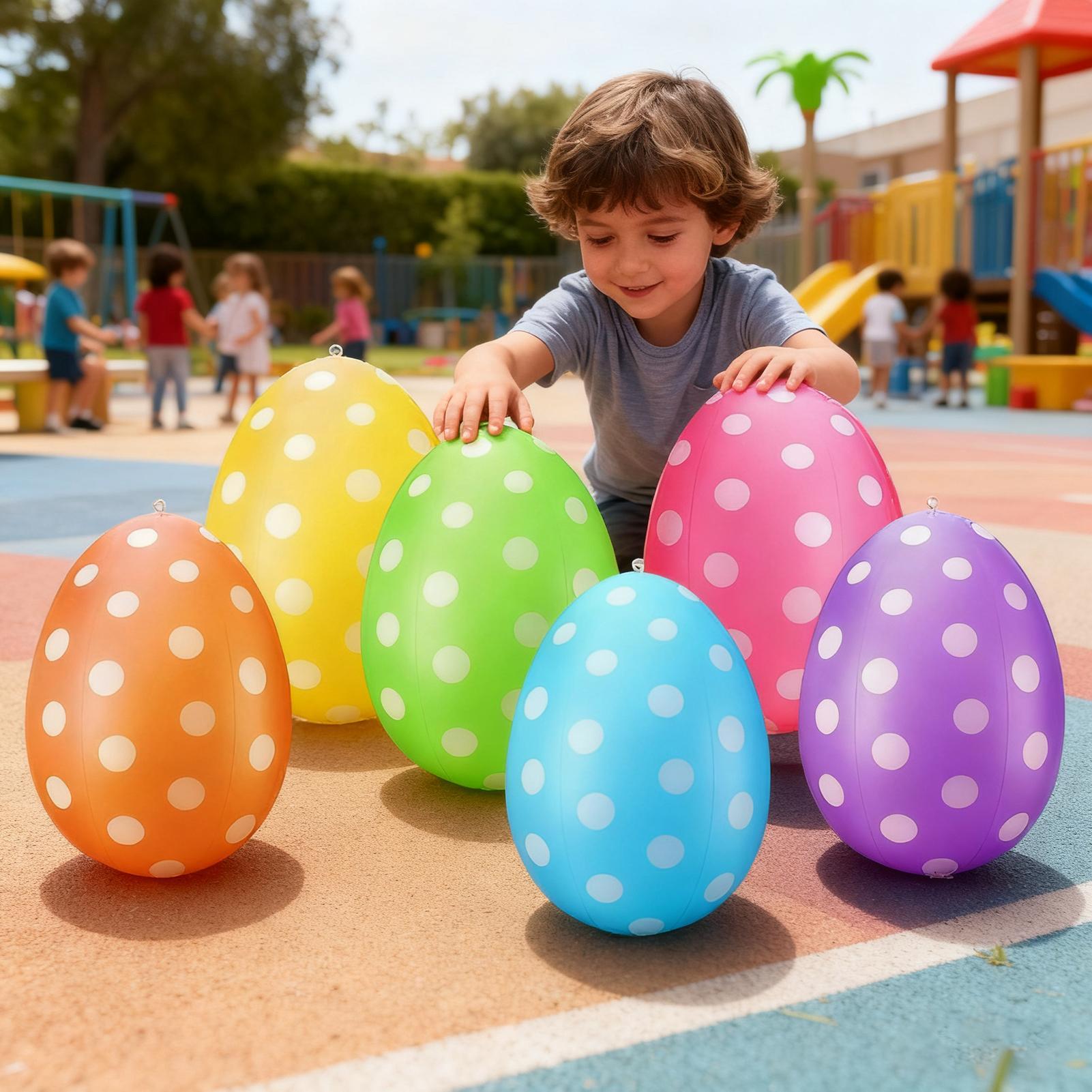 Uova di Pasqua Gonfiabili 6 Pz - Party Games Egg recensione e prezzo
