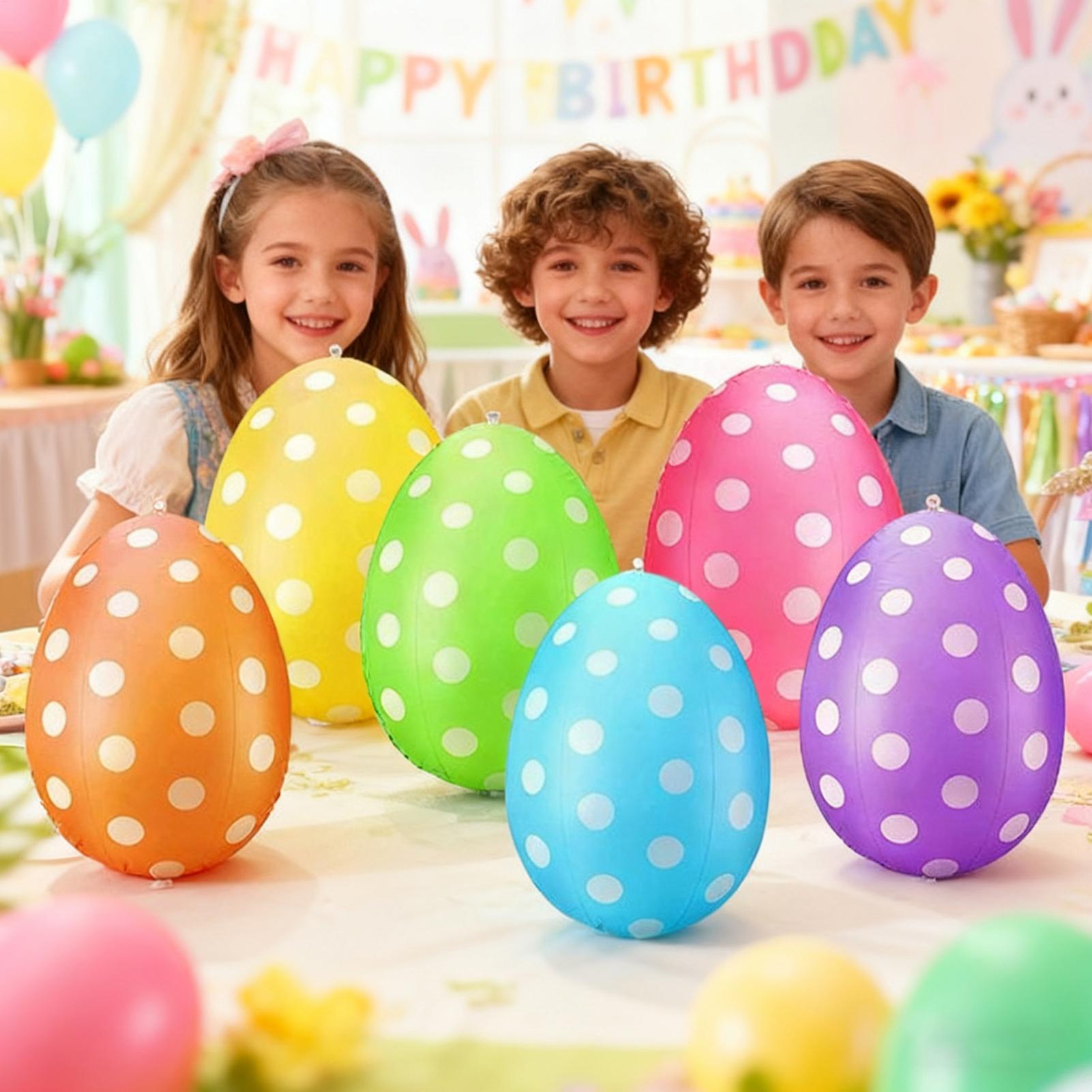 Uova di Pasqua Gonfiabili 6 Pz - Party Games Egg recensione e prezzo
