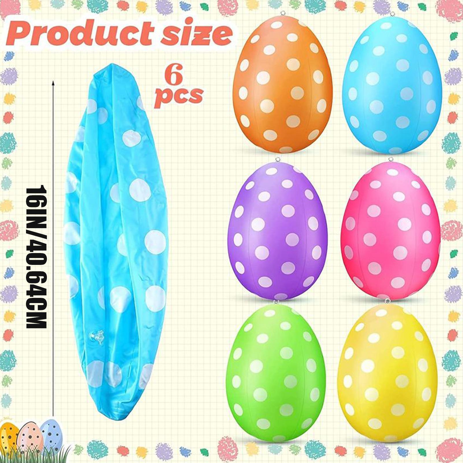 Uova di Pasqua Gonfiabili 6 Pz - Party Games Egg recensione e prezzo