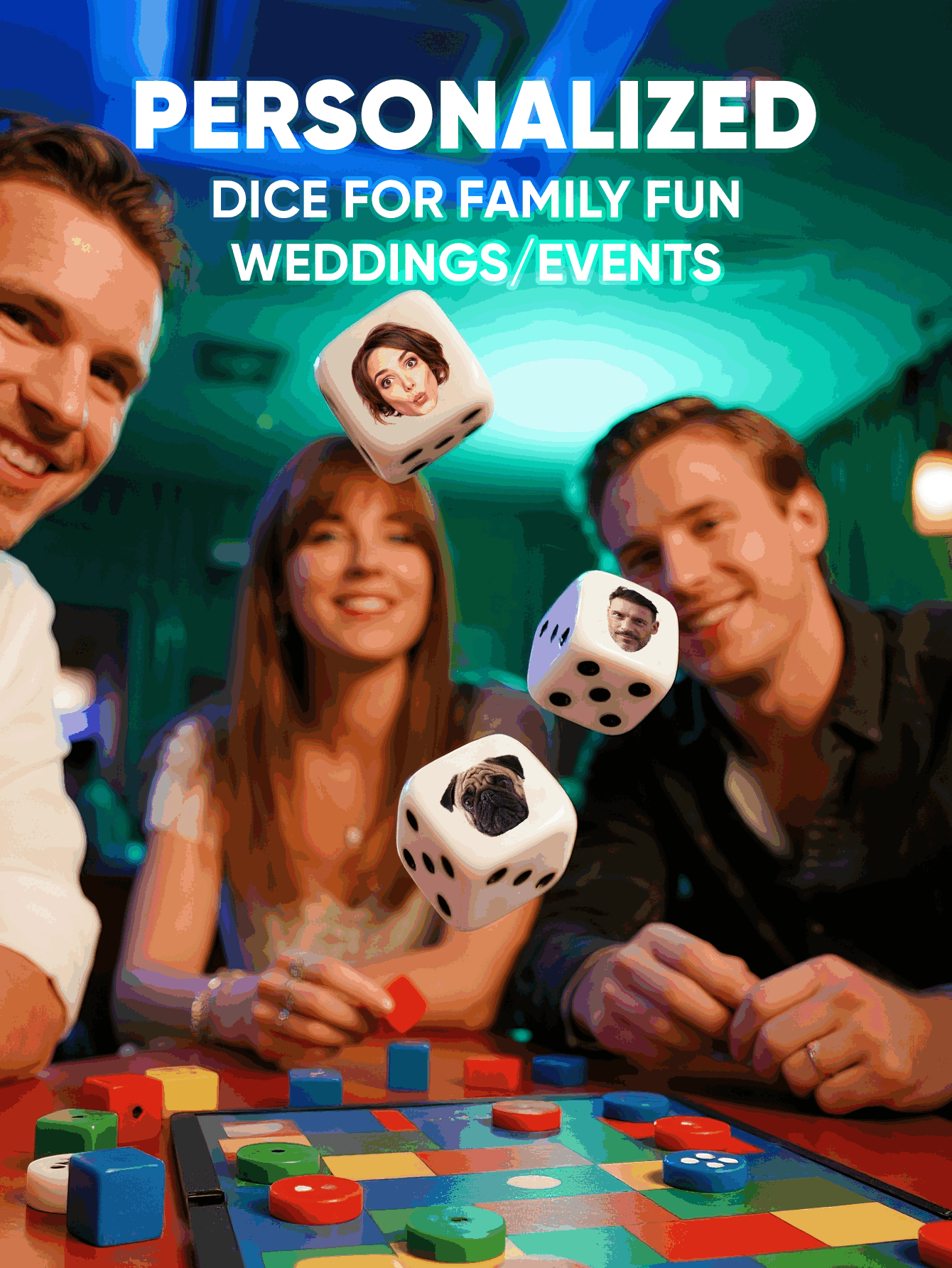 Dadi Personalizzati con Volti, - Party Games Couple recensione e prezzo