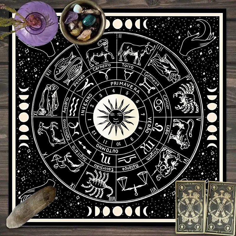 Telo per Tarocchi con Motivo Z - Zodiac Party Games recensione e prezzo