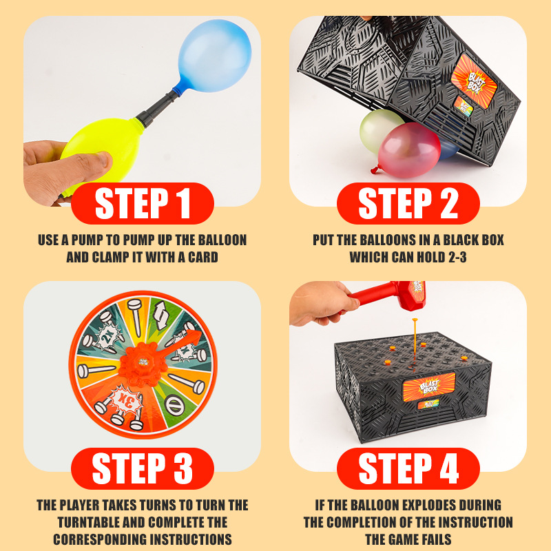 Gioco di spremere palloncini B - Party Games Juegos De Mesa recensione e prezzo
