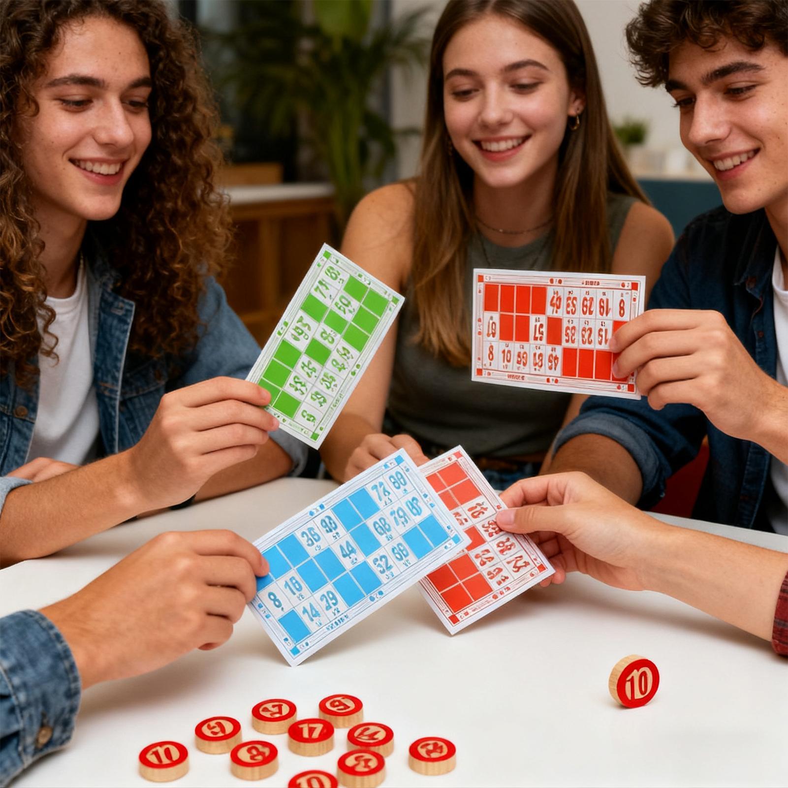 Set da gioco per bingo in legn - Party Games Large Groups recensione e prezzo