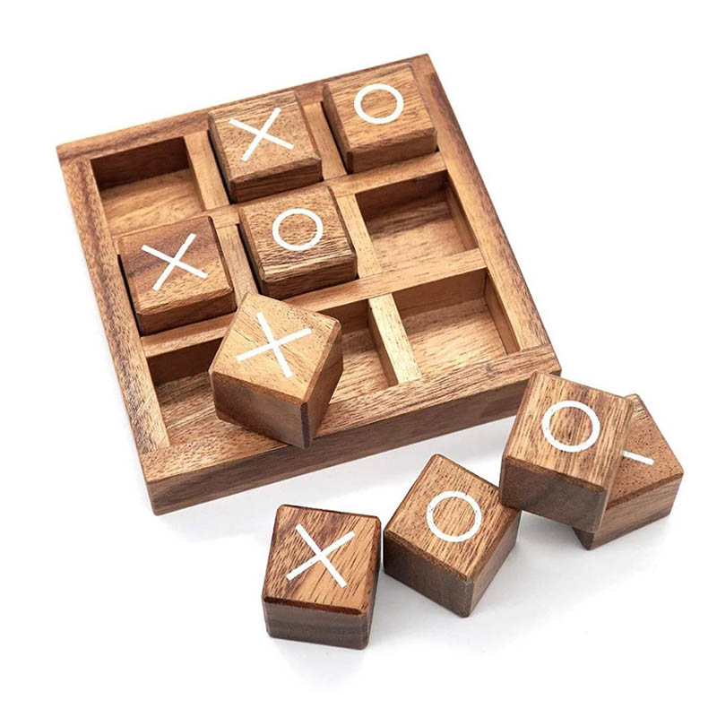 Gioco da tavolo in legno Tic T - Party Games Juegos De Mesa recensione e prezzo