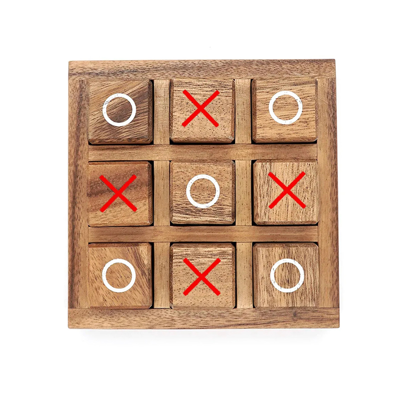 Gioco da tavolo in legno Tic T - Party Games Juegos De Mesa recensione e prezzo