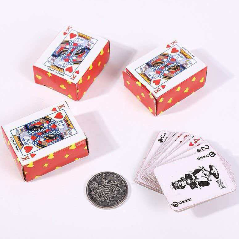 5PCS Mini Poker Carte da gioco - Party Games Juegos De Mesa recensione e prezzo