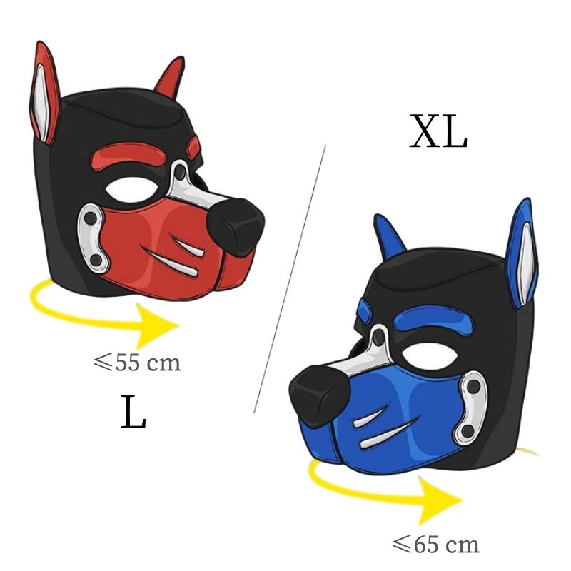 Maschera erotica colorata con  - Party Games Couple recensione e prezzo