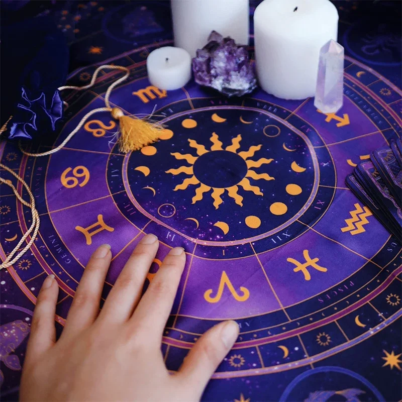 Tappeto per Tarocchi con Ruota - Zodiac Party Games recensione e prezzo