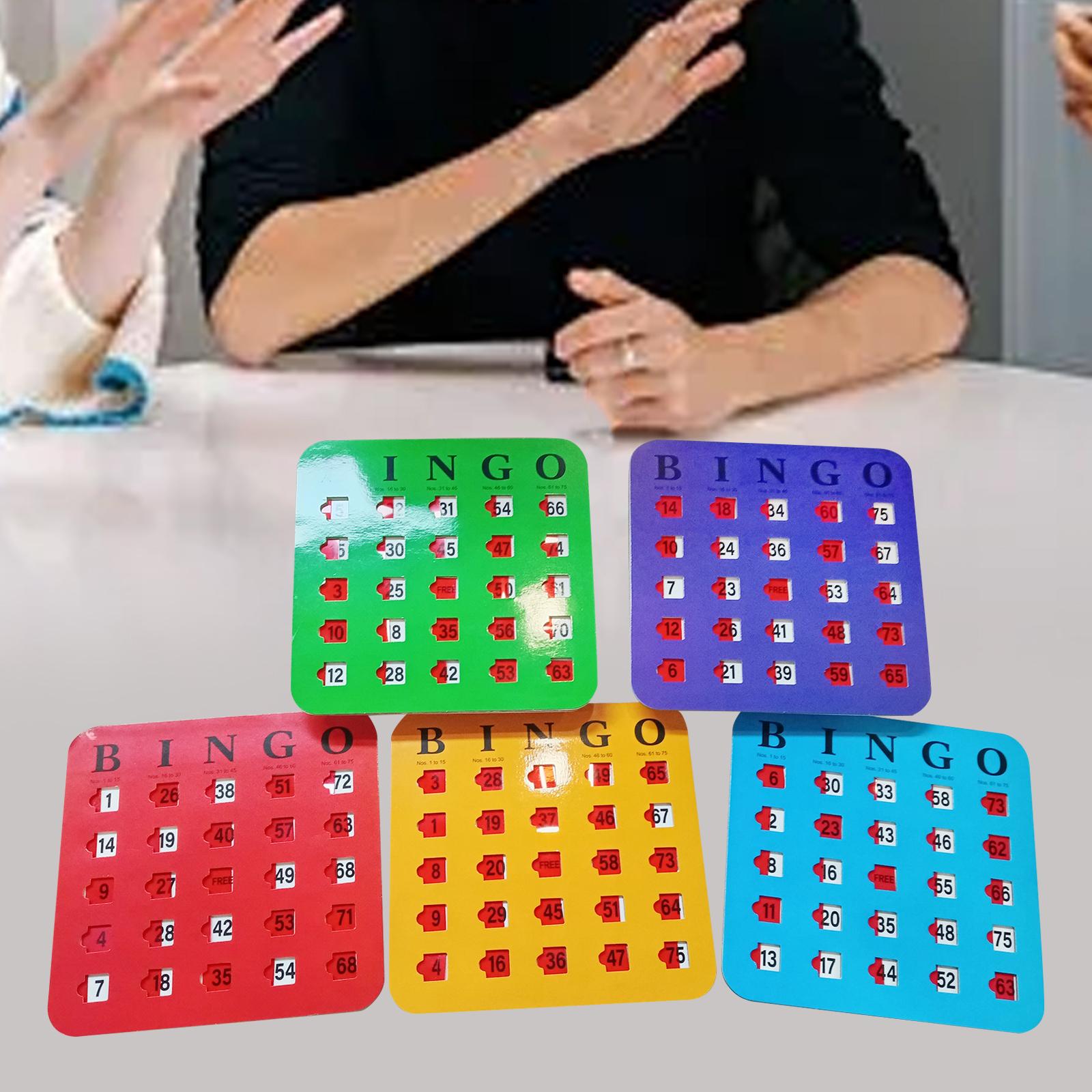 5 Pezzi Grande Stampa Bingo Ca - Party Games Large Groups recensione e prezzo