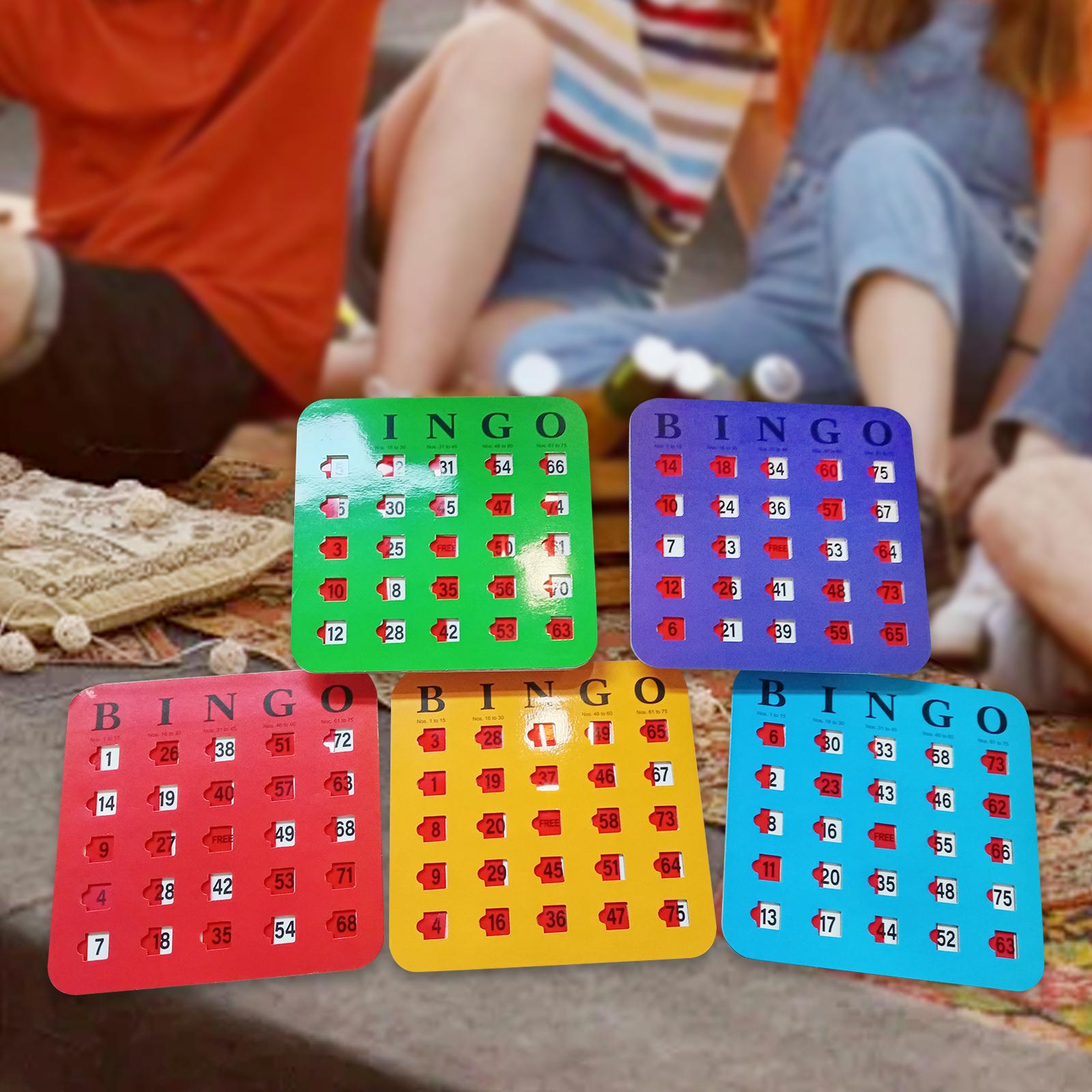 5 Pezzi Grande Stampa Bingo Ca - Party Games Large Groups recensione e prezzo