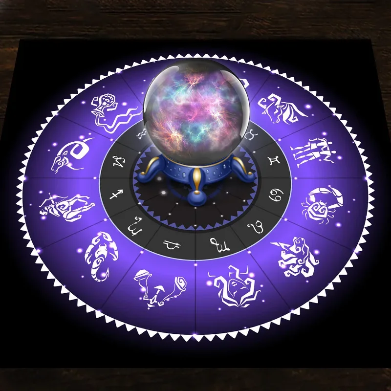 Tappeto per Tarocchi Viola con - Zodiac Party Games recensione e prezzo