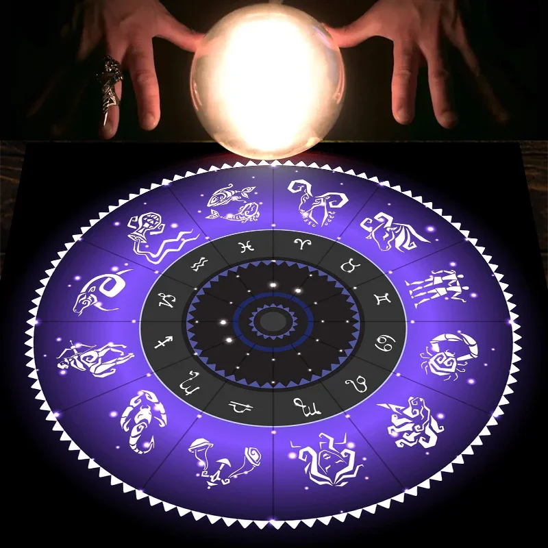 Tappeto per Tarocchi Viola con - Zodiac Party Games recensione e prezzo