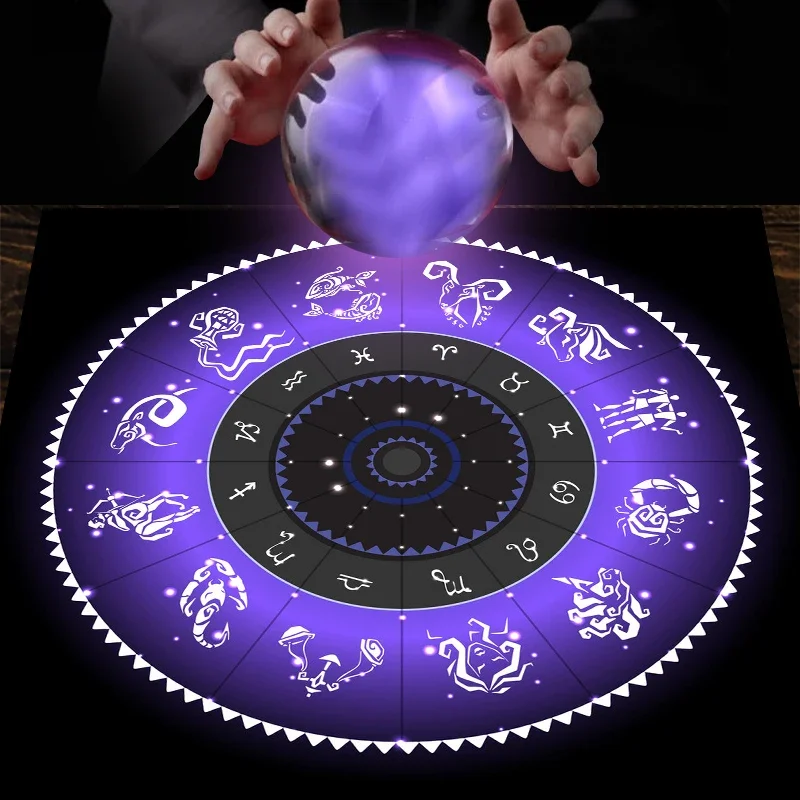 Tappeto per Tarocchi Viola con - Zodiac Party Games recensione e prezzo