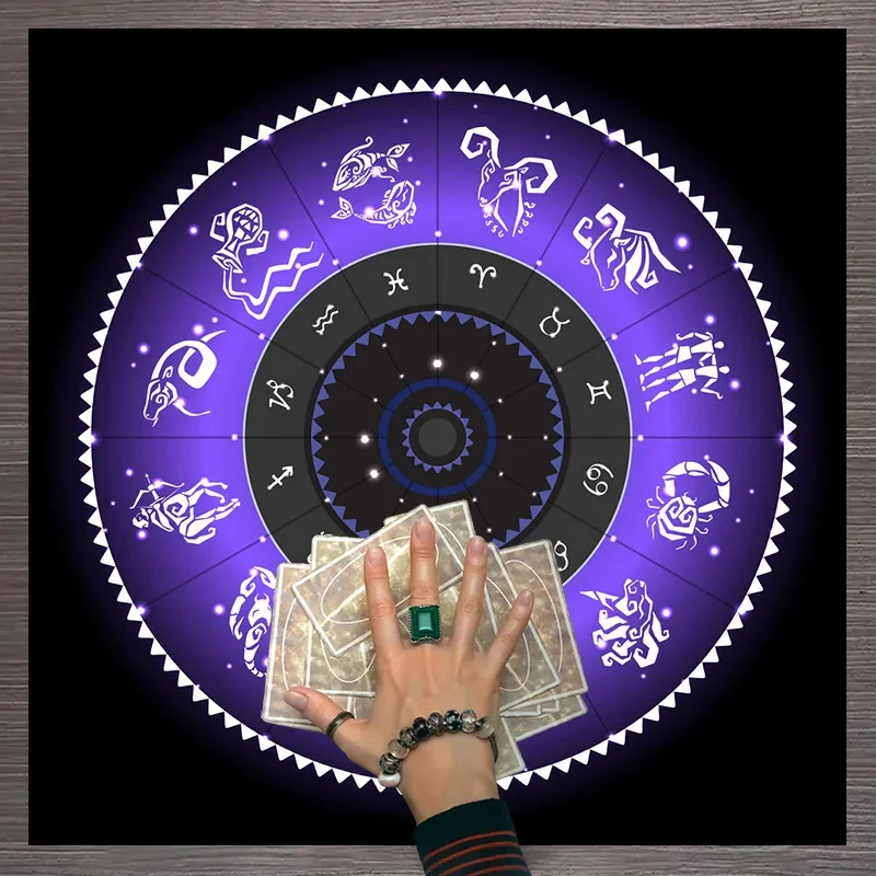 Tappeto per Tarocchi Viola con - Zodiac Party Games recensione e prezzo