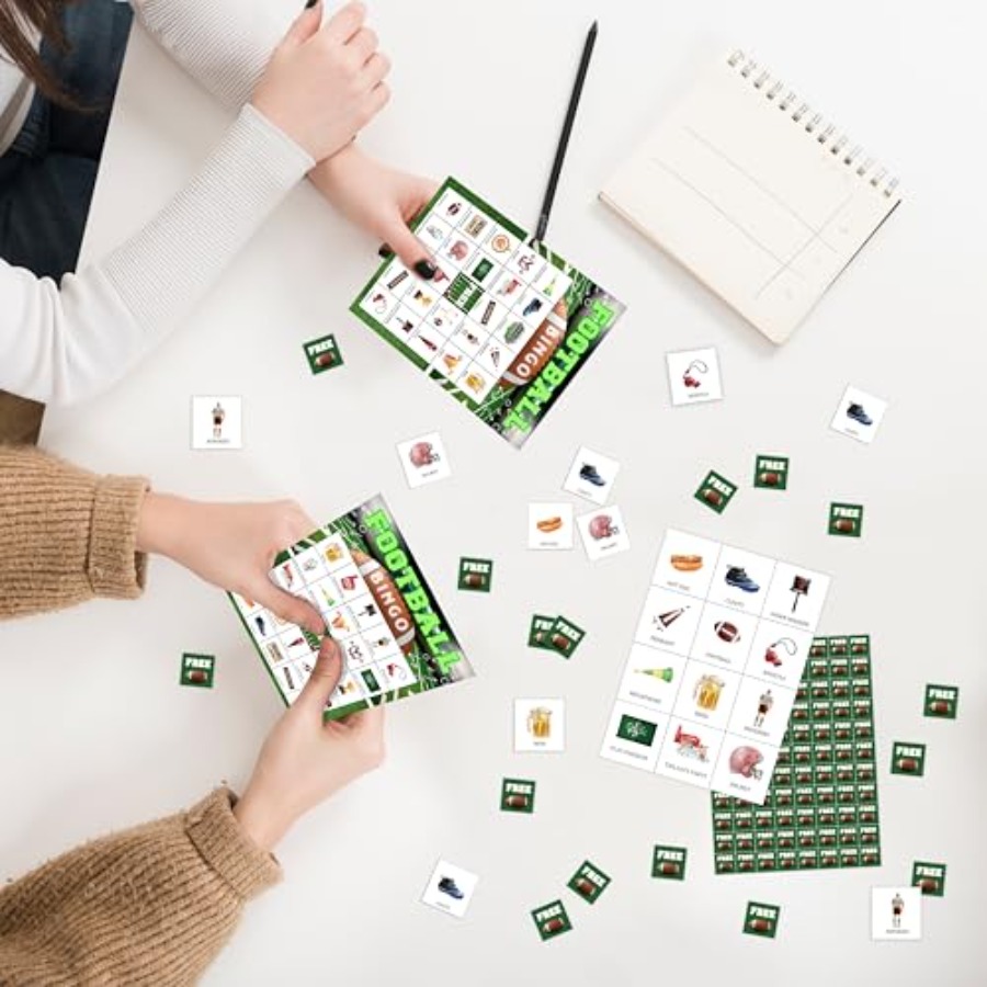 Gioco di Bingo a Tema Calcio,  - Party Games Large Groups recensione e prezzo