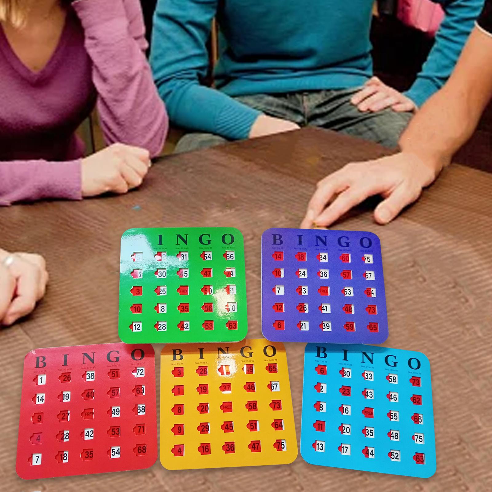 5 Pezzi Grande Stampa Bingo Ca - Party Games Large Groups recensione e prezzo
