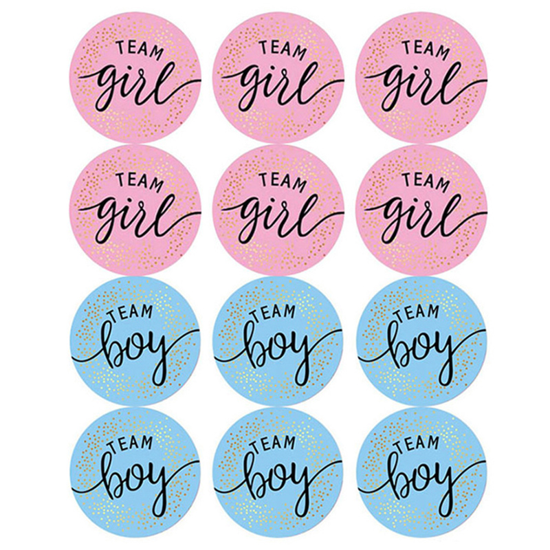 60 adesivi per rivelare il gen - Party Games Baby Shower recensione e prezzo