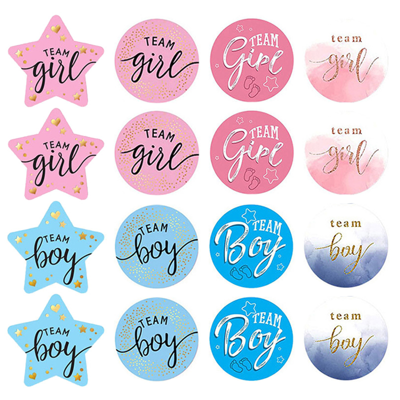 60 adesivi per rivelare il gen - Party Games Baby Shower recensione e prezzo